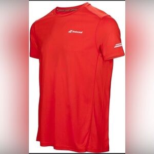 Babolat Core Flag Club Tee Men Strike Red Size Large